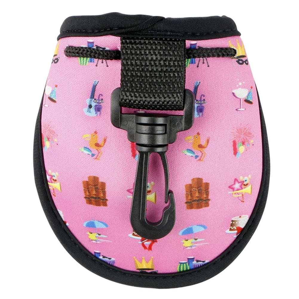 Golf Ball Waist Bag Portable Golf Ball Bag Lightweight Golf Ball Carry Bag Holds 2 Balls Golf Ball Storage Bag Golf Accessories