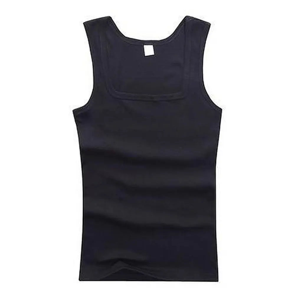 Hot Sale Summer Male clothes Pure Cotton Sleeveless Men's t-shirt Bodybuilding Fitness T-shirt