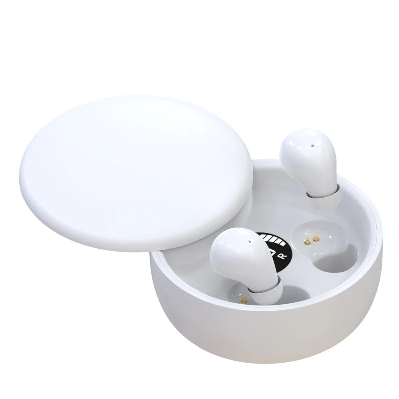 Wireless Bluetooth sleeping Headphones Noise canceling earbuds Hidden Headset Mini Invisible Earphones With Mic Sport Waterproof