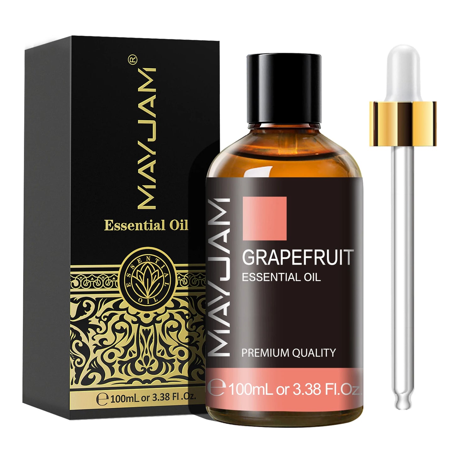 MAYJAM Vanilla Sweet Orange Eucalyptus Lavender Sandalwood Peppermint Bergamot Patchouli Scents 100ML Natural Essential Oils