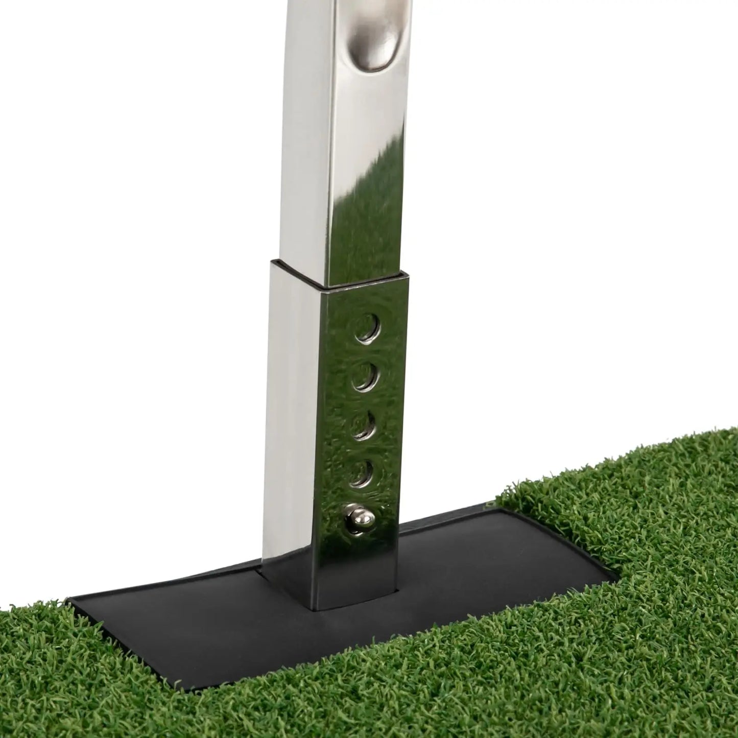 Golf Swing Trainer with 5 Gears Height Adjustable Ball Mount, 360 ° Rotating Auto