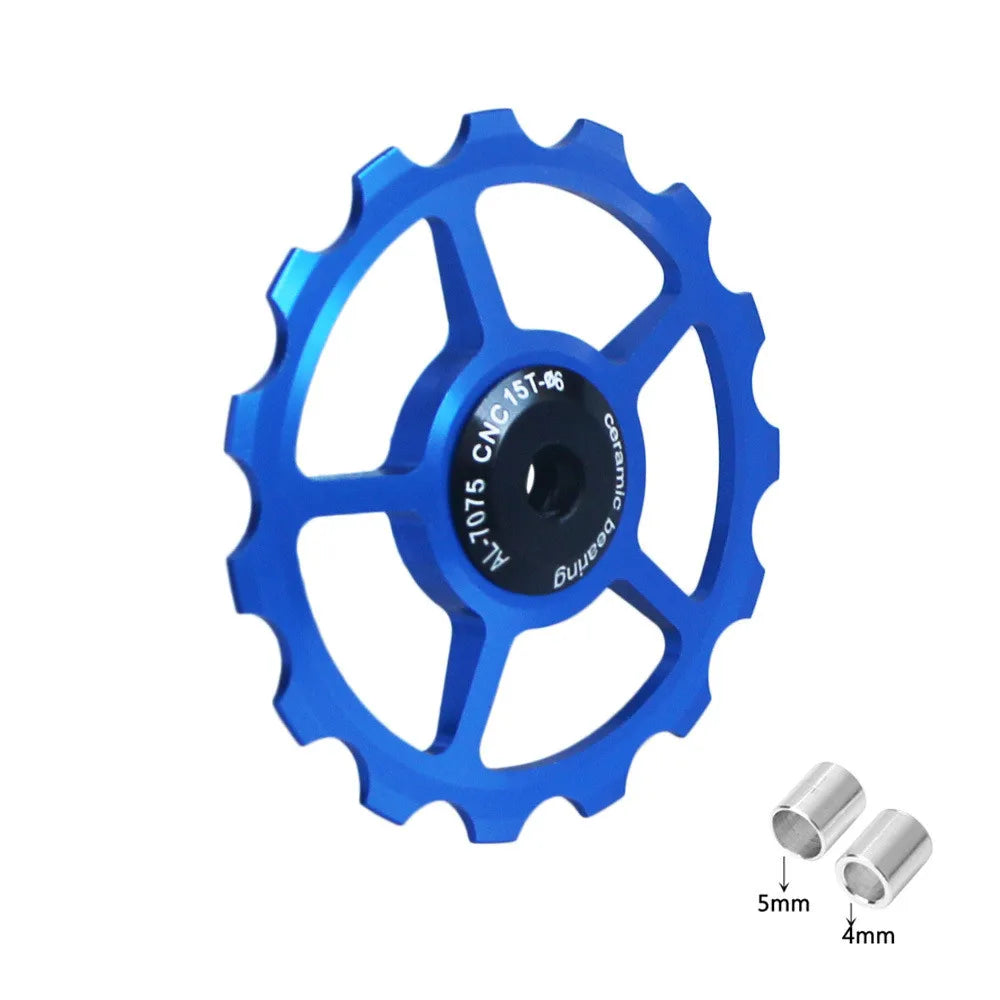 10T 11T 12T 13T 14T 15T 16T 17T Bike Aluminum Alloy Guide Wheel Pulley Rear Derailleur Bicycle Accessories