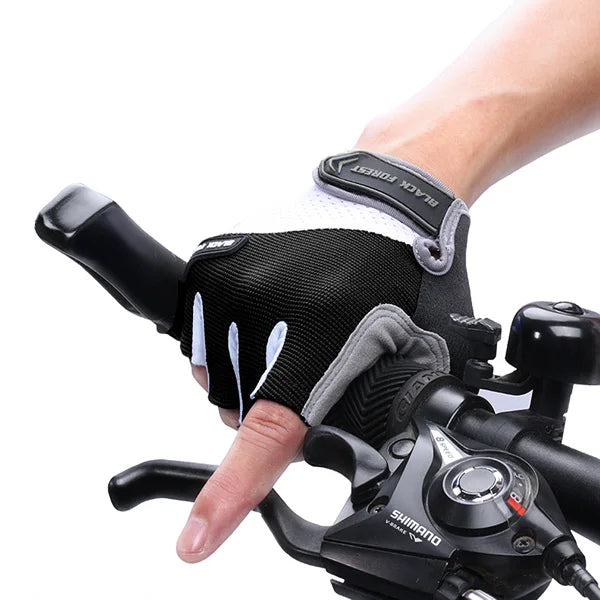 Kyncilor Cycling Clothing Summer Cycling Gloves Shock Absorption Pad Breathable Anti-slip Glove Hiking Bike Gloves For Sport