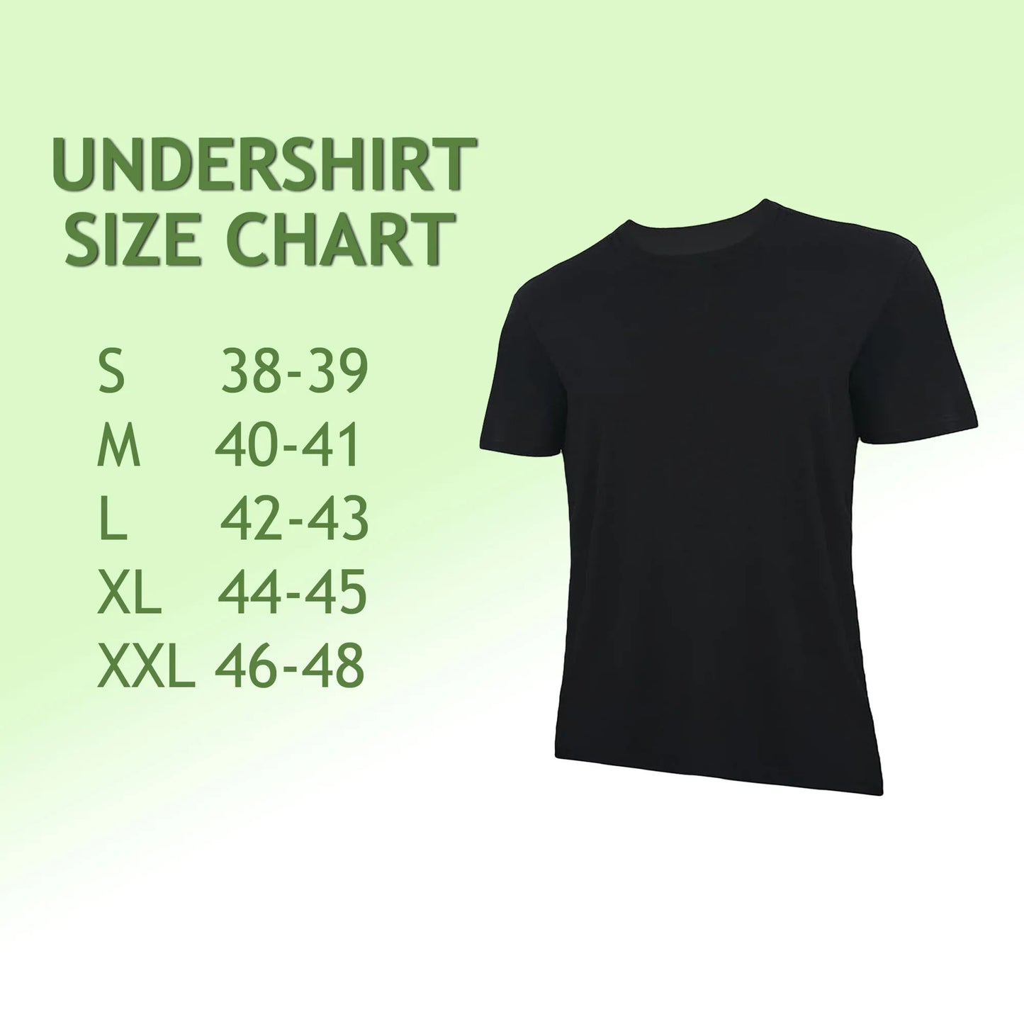 T-Shirts for Men Crewneck Undershirt Tees Moisture Wicking 3 Pack