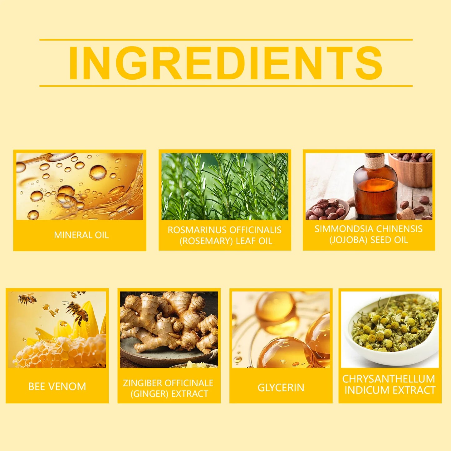 30ml Ouhoe Bee Venom Lymphatic Fat Reduce Body Shaping Oil Detoxification Swell Reduction Tighten Enhance Abdominal Fat Oil