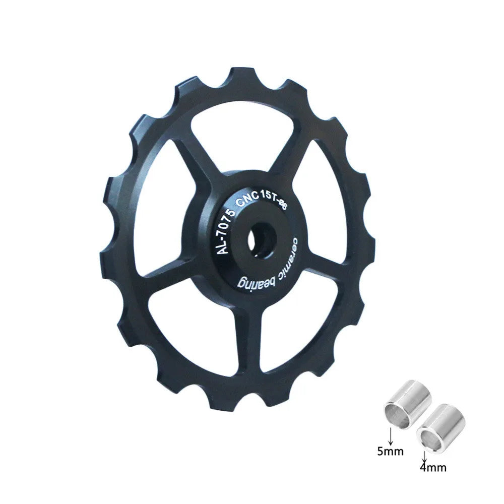 10T 11T 12T 13T 14T 15T 16T 17T Bike Aluminum Alloy Guide Wheel Pulley Rear Derailleur Bicycle Accessories