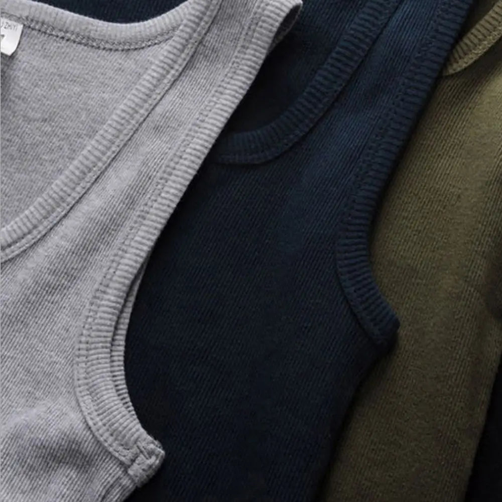 Hot Sale Summer Male clothes Pure Cotton Sleeveless Men's t-shirt Bodybuilding Fitness T-shirt