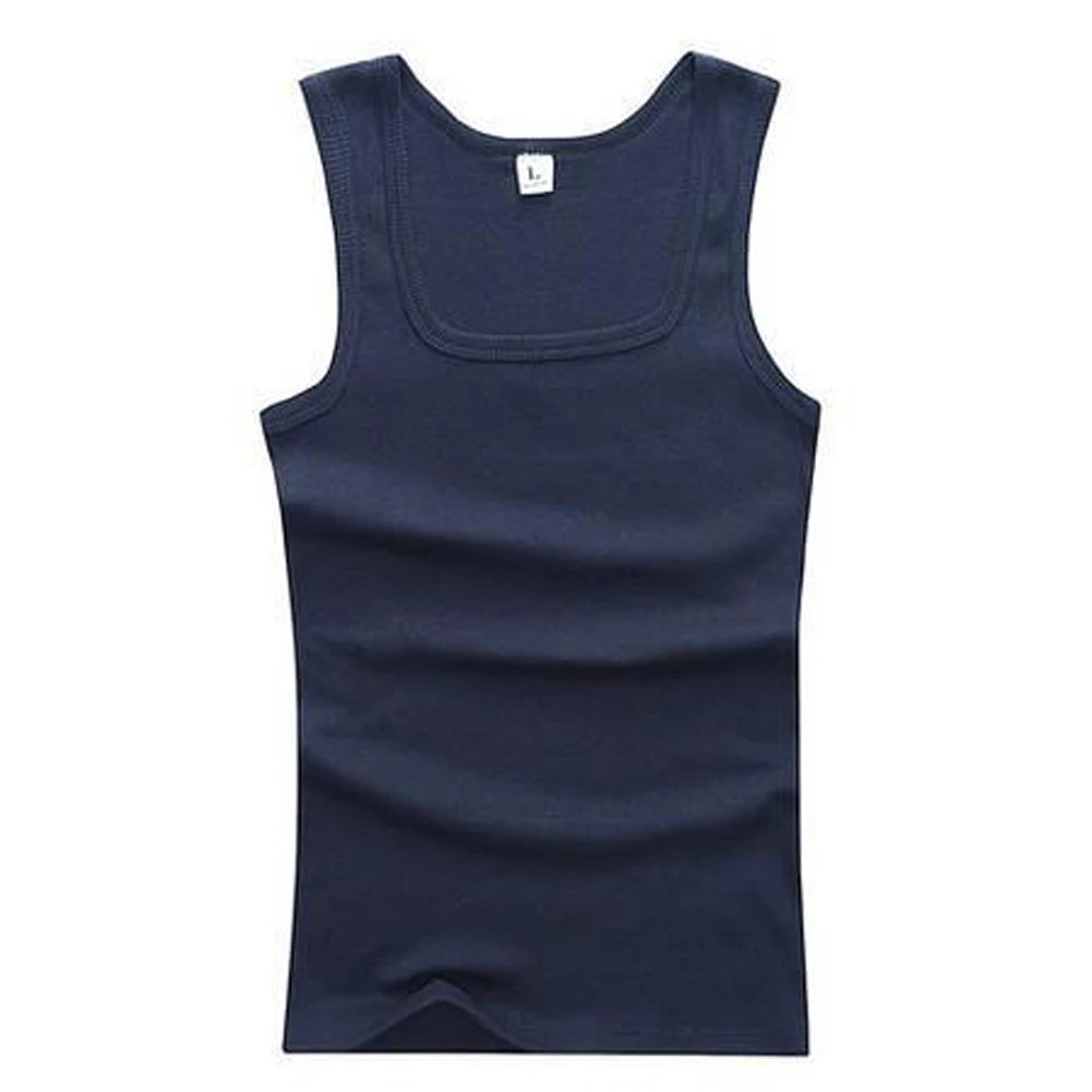 HOT Summer Male clothes Sleeveless Fitness T-shirt Elastic Bodybuilding Vest