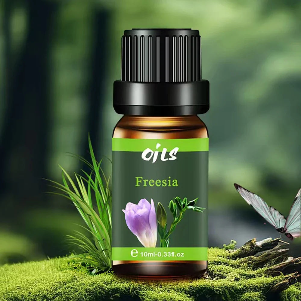 Luxury Essential Oil Collection (6 x 10ml) - Premium Floral Blends Including Gardenias & Freesia | Holiday Gift Box for Women/Me