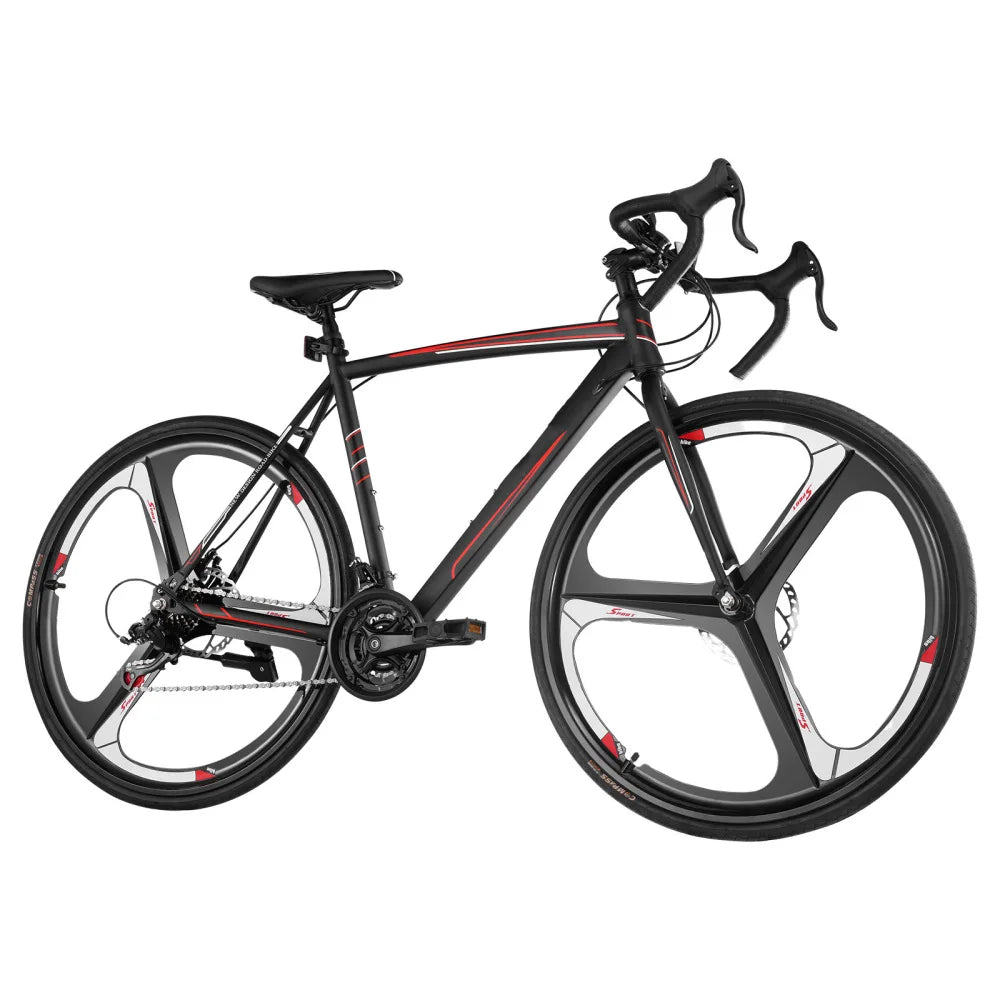 Road Bike 700C 21 Speeds Carbon Steel Frame Disc Brake