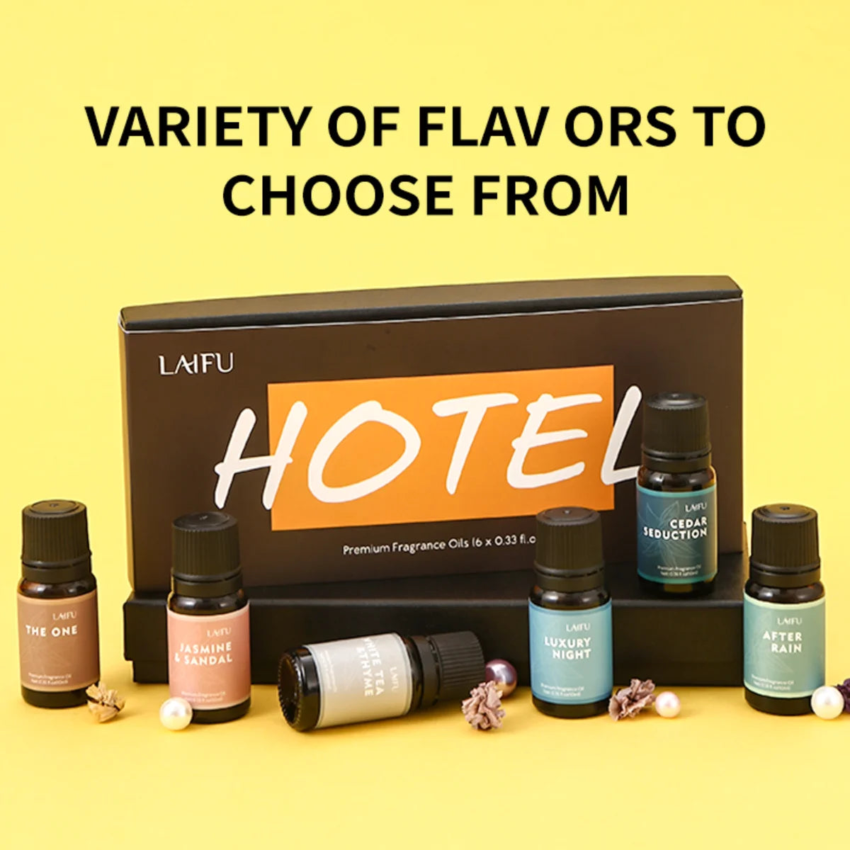 Customized water-soluble aromatherapy essential oil set Suitable for humidifiers, diffusers, candle making, soap scents, perfect