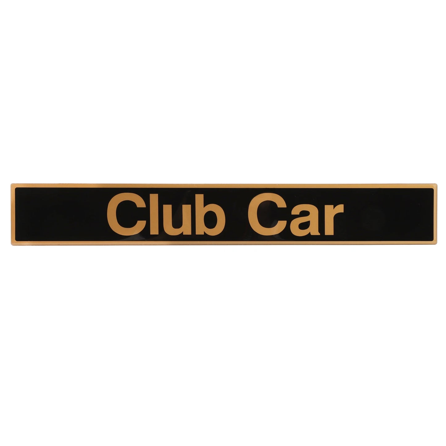 Roykaw Golf Cart Name Plate/Emblem Compatible with Club Car Precedent Models, Replaces OEM # 102502601