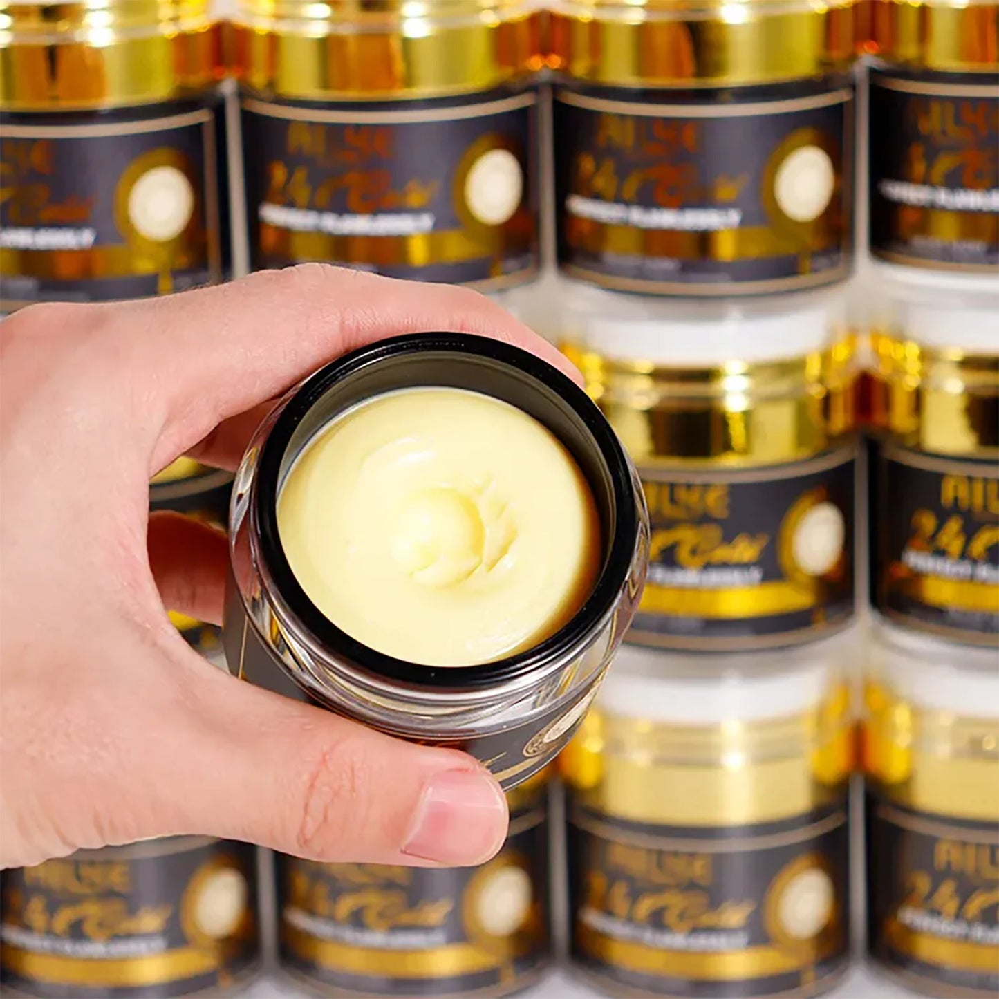 Ailke 24K Gold Collagen Cream Joint Removing Dark Spot Strong Whitening Face Anti Aging Skin Care Set