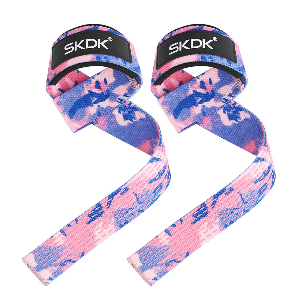 Weightlifting Wrist Straps Strength Training Adjustable Non-slip Gym Fitness Lifting Strap Wrist Support Grip Band