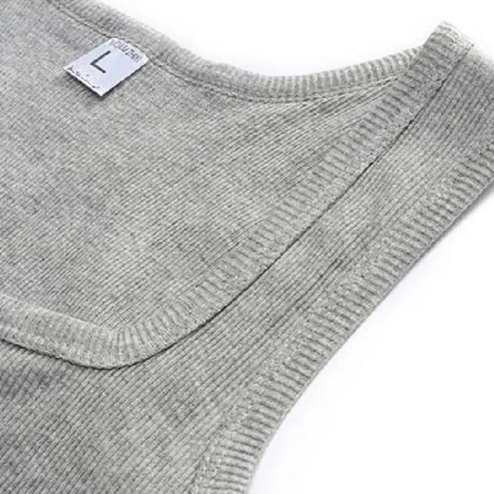 Hot Sale Summer Male clothes Pure Cotton Sleeveless Men's t-shirt Bodybuilding Fitness T-shirt