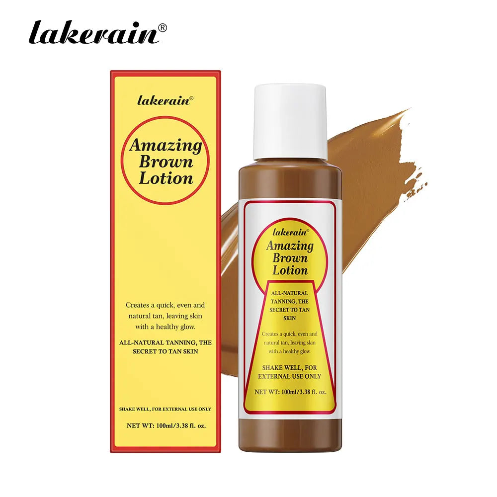 Bronze Before And After Browning Lotion Long-Lasting Brown Lotion Tan Lotion Texture Tanning Booster Waterproof Coconut Makeup