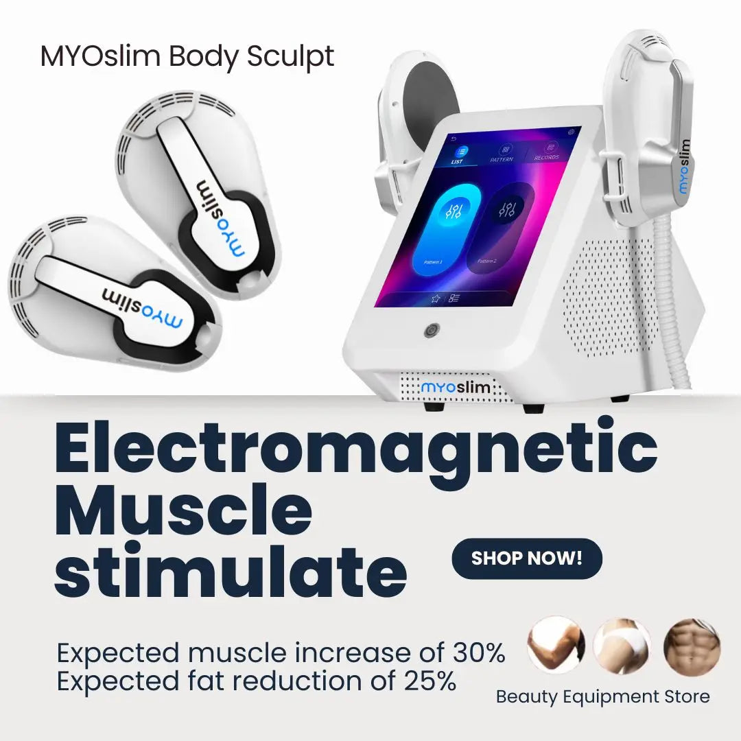 MYOslim EMS Body Slim Sculpt Muscle Stimulate Fat Removel Machine 6500W Hi-emt RF Weight Lose Portable Electromagnetic