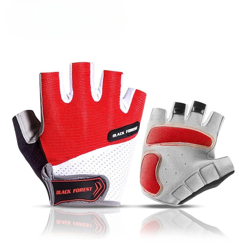 Kyncilor Cycling Clothing Summer Cycling Gloves Shock Absorption Pad Breathable Anti-slip Glove Hiking Bike Gloves For Sport