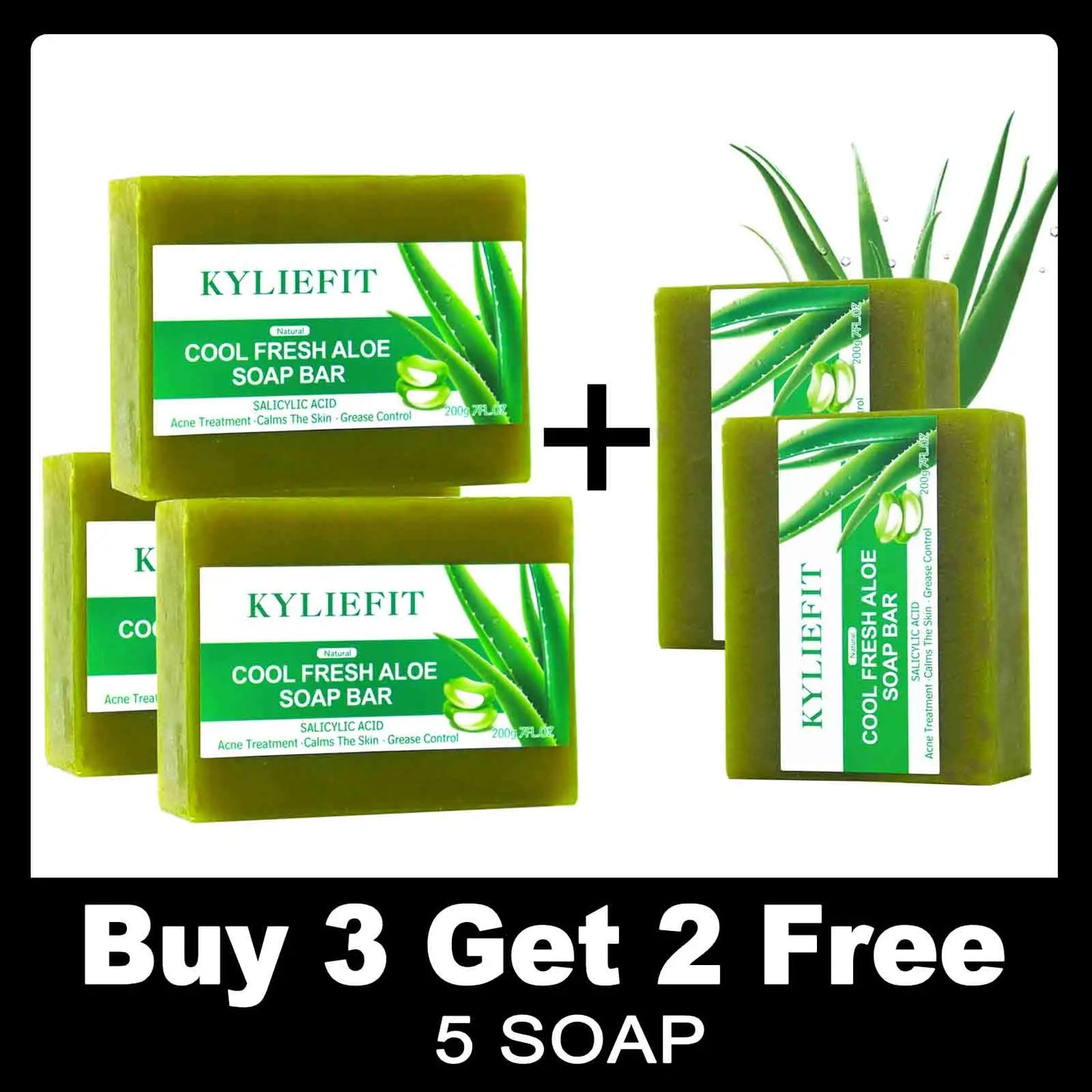 KYLIEFIT Premium Organic Scrub Set For Face, Body, Legs, Knee, Feet, Arms And Hands, Clean Skin, Reduce Spots, Moisturizing