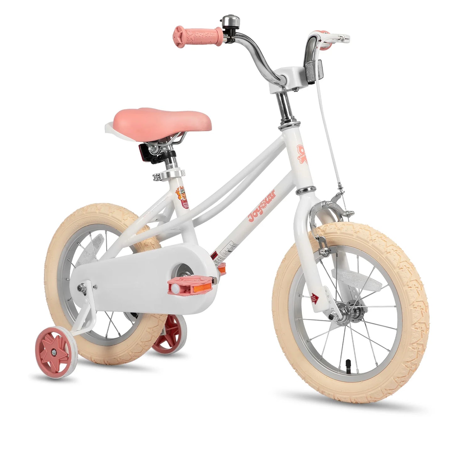 US warehouse JOYSTAR Girls Bike for 2-12 Toddlers & Kids, 12" 14" 16" 20" with Training Wheels, Basket & Kickstand, Retro Style