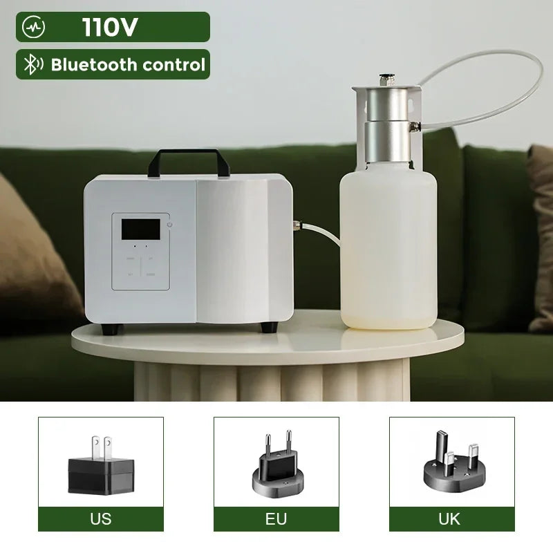 HVAC 10000m³ Namste New Aroma Diffuser Bluetooth Air Freshener 2000ML Capacity Essential Oils Perfume Flavoring Scent Machine
