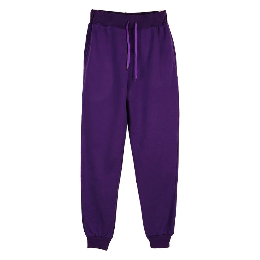 New Plus Size Men's Sweatpants 2XL 3XL Sportswear Elastic Waist Casual Baggy Pants Black Grey Cotton Joggers Male Loose Trousers