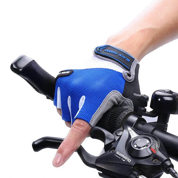 Kyncilor Cycling Clothing Summer Cycling Gloves Shock Absorption Pad Breathable Anti-slip Glove Hiking Bike Gloves For Sport