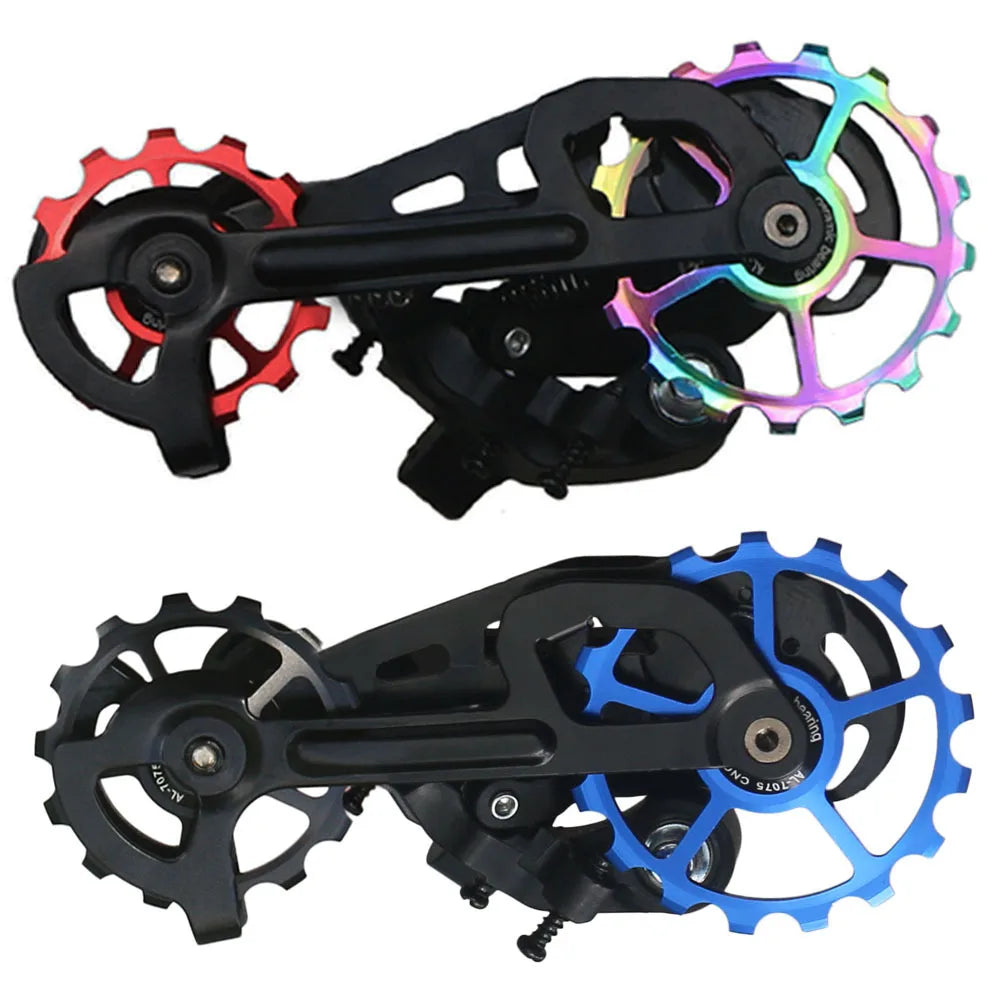 10T 11T 12T 13T 14T 15T 16T 17T Bike Aluminum Alloy Guide Wheel Pulley Rear Derailleur Bicycle Accessories