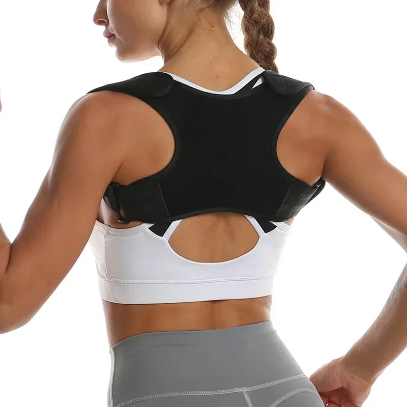 Adjustable Back Posture Corrector Neck Back Support Belt Shoulder Brace Support Belts Adult Invisible Hunchback Prevention Belts