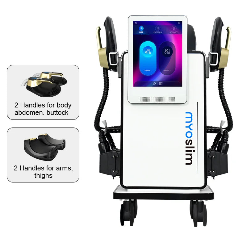 MYOSLIM Ultra Nova Machine Professional Body Sculpting 6500W Myoslim RF Muscle Stimulation Weight Loss Muscle Training