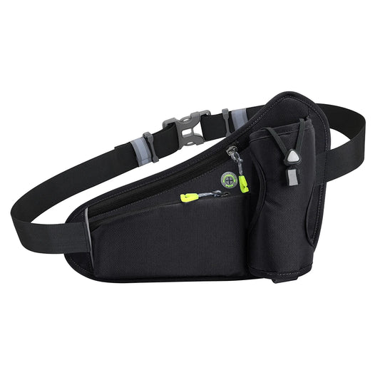 Running Waist Bags Water Bottle Holder Hydration Belt Bag Cell Phone Jogging Cycling Bag For Men Women Sports Fanny Pack Gym Run