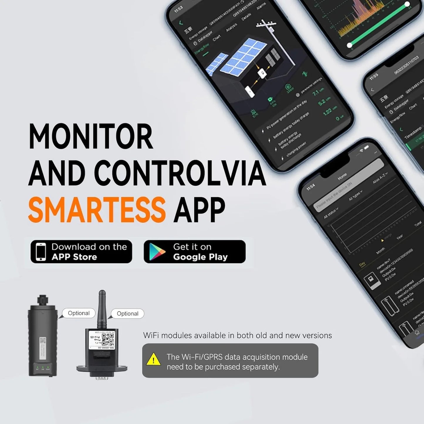 PowMr Split-Phase 48V 10KW Hybrid Inverter 120/240V AC With 200A MPPT Solar Controller Max PV 500V Fit Lithium Battery Home Use