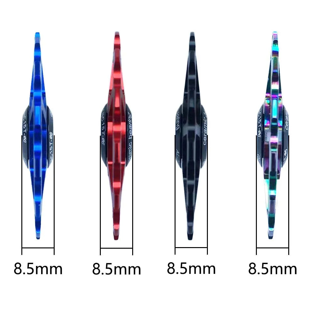 10T 11T 12T 13T 14T 15T 16T 17T Bike Aluminum Alloy Guide Wheel Pulley Rear Derailleur Bicycle Accessories