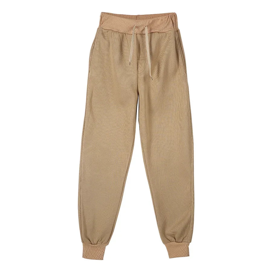 New Plus Size Men's Sweatpants 2XL 3XL Sportswear Elastic Waist Casual Baggy Pants Black Grey Cotton Joggers Male Loose Trousers