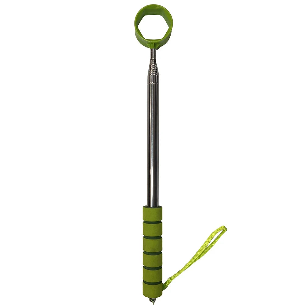 8.86 FT Telescopic Golf Ball Retriever Golf Ball Pick Up Retriever Grabber Non-Slip Handle Claw Sucker Tool Golf Accessories