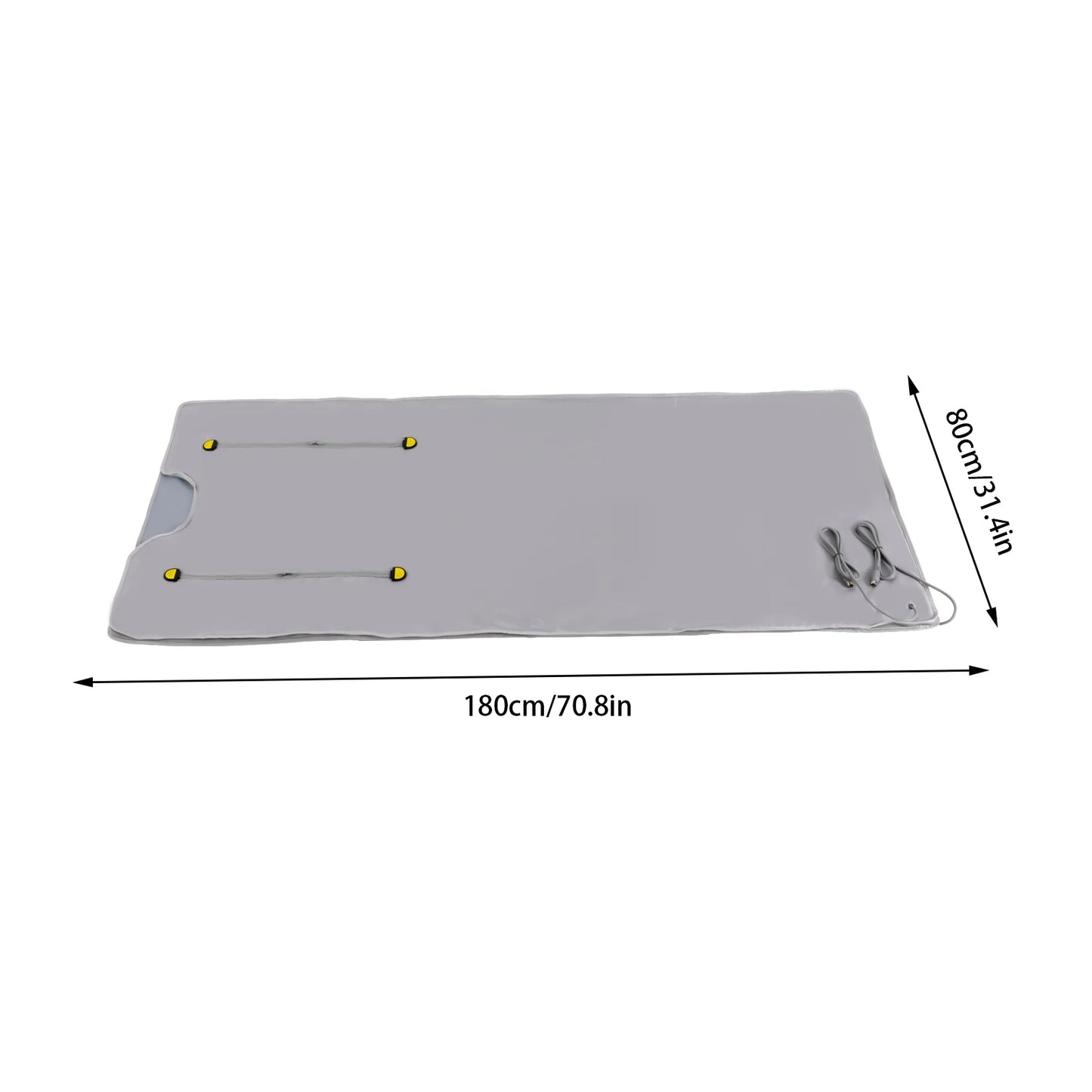 Portable Sauna Blanket Zipper Design Relaxing Heating Sauna Blanket 35-80℃ for Home Spa Salon Body Relaxation