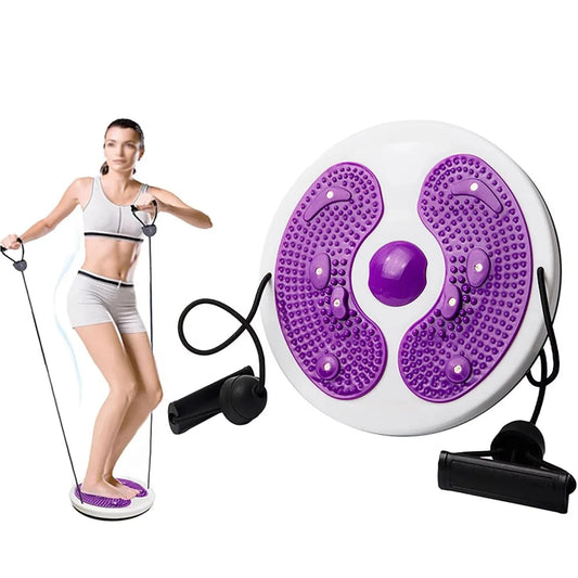 Exercise Waist Twisting Disc Foot Massage Waist Torsion Disc Fitness Equipment Portable Magnetic Tension Waist Twisting Machine