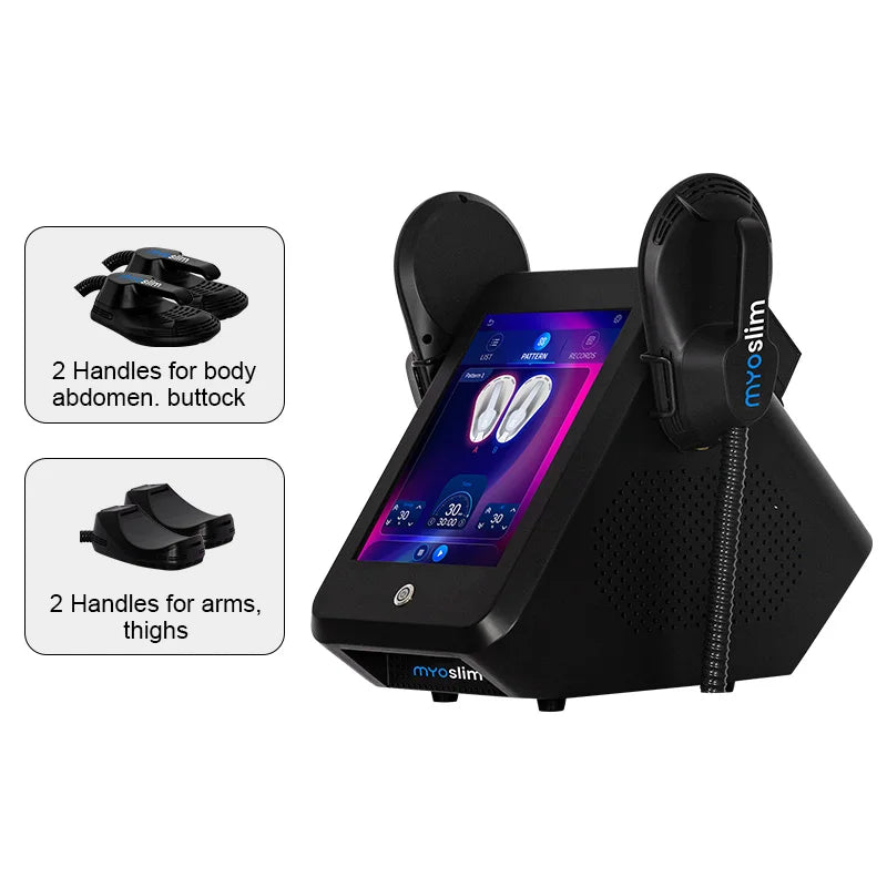 MYOslim EMS Body Slim Sculpt Muscle Stimulate Fat Removel Machine 6500W Hi-emt RF Weight Lose Portable Electromagnetic