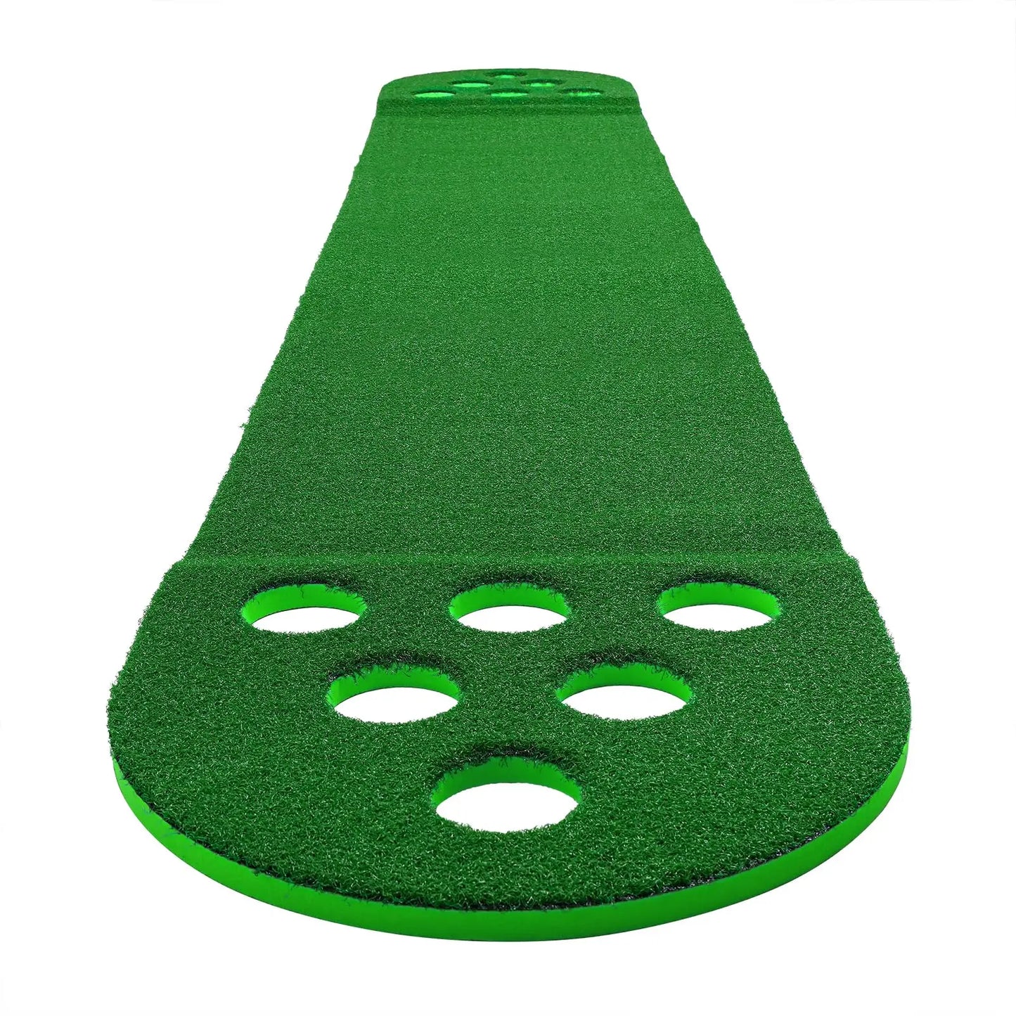 Golf Course Set, Portable Putter Golf Pong with 12 Hole Challenge, Mini Golf Put