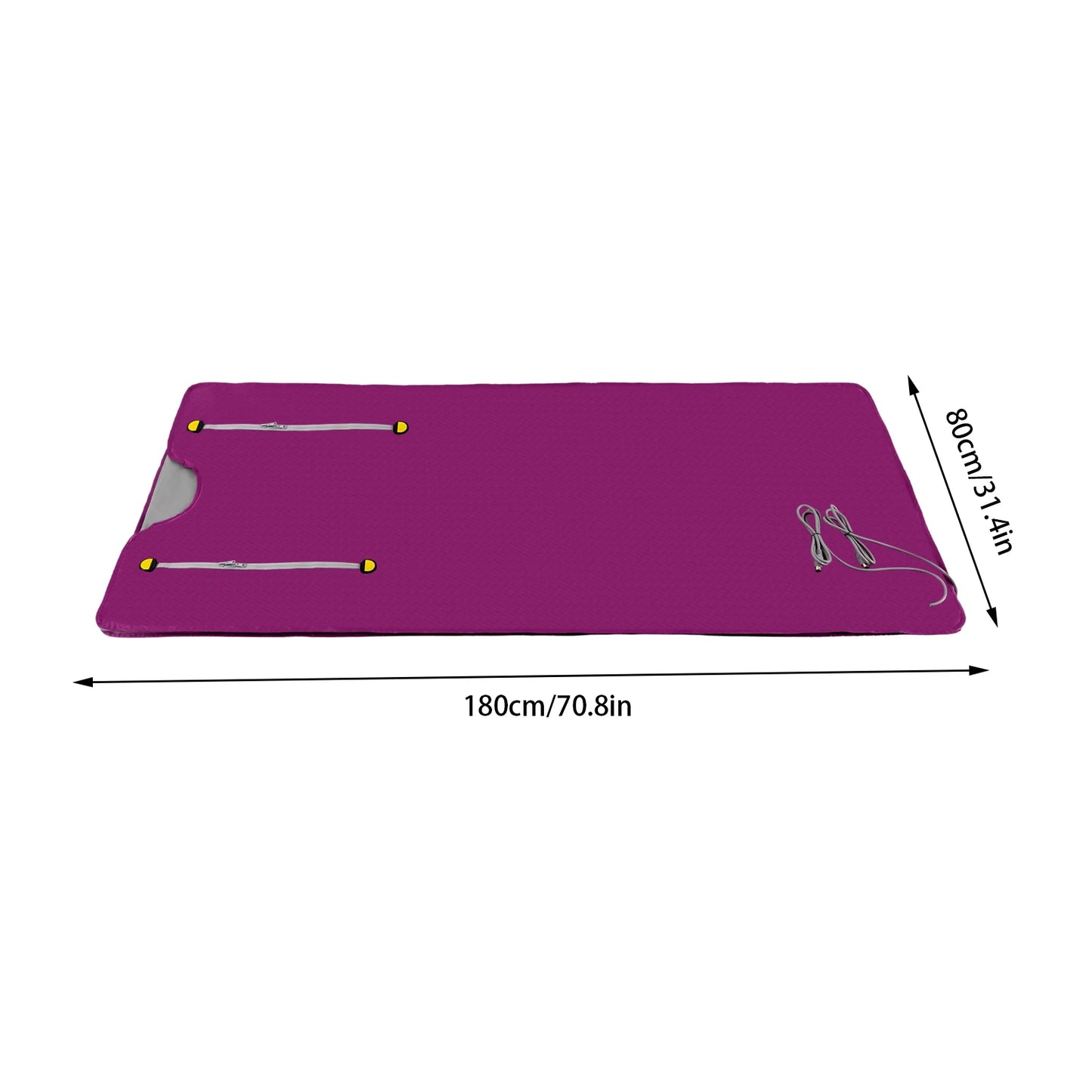 Portable Sauna Blanket Zipper Design Relaxing Heating Sauna Blanket 35-80℃ for Home Spa Salon Body Relaxation