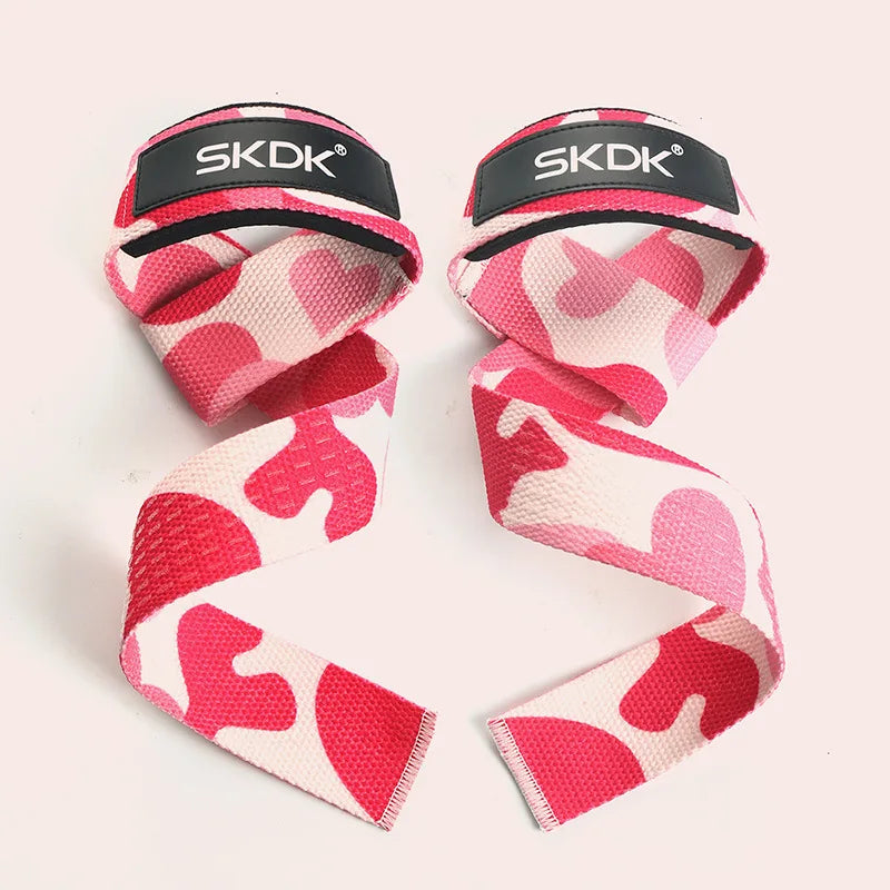 Weightlifting Wrist Straps Strength Training Adjustable Non-slip Gym Fitness Lifting Strap Wrist Support Grip Band